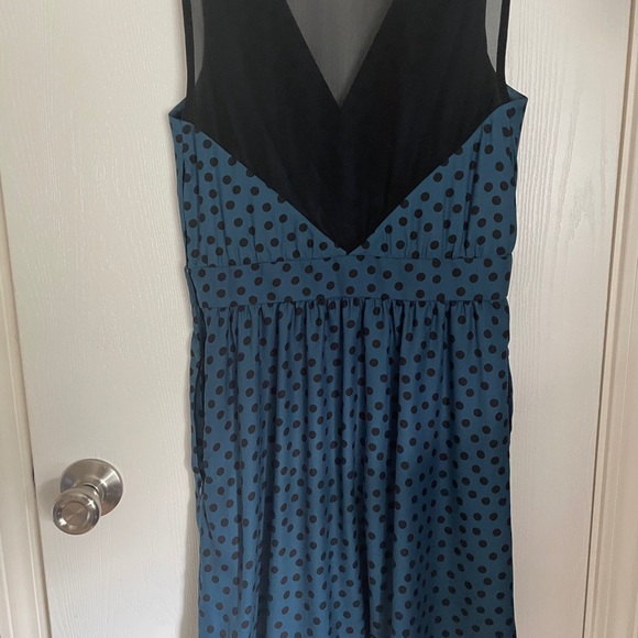 BCBG size 0 teal polka dot - Picture 3 of 6